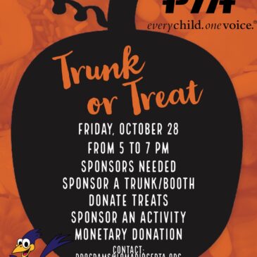 JOIN US FOR TRUNK OR TREAT